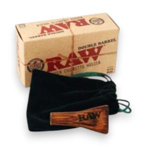 RAW DOUBLE BARREL 1 1/4 SIZE WOODEN FITS EACH