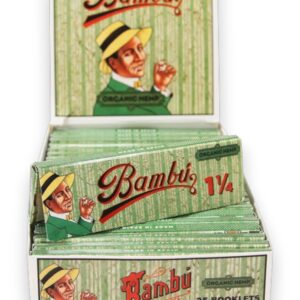 BAMBU PAPER HEMP 1 1/4 SIZE 25CT