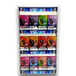 HQD CUVIE X 25000 PUFFS DISPLAY 60CT