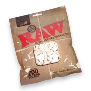 RAW COTTON FILTER SLIM 200CT