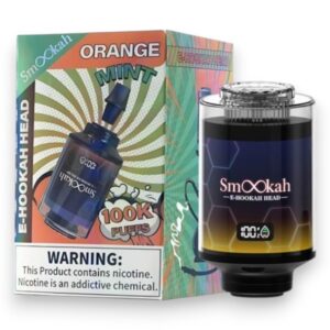 SMOOKAH 100KPUFFS DISPOSABLE EHOOKAH ORANGE MINT EACH
