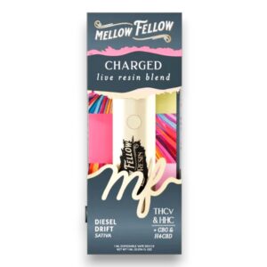 MELLOW FELLOW 1ML LIVE RESIN BLEND DISPOSABLE 6CT BOX -DIESEL DRIFT