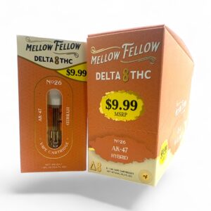 MELLOW FELLOW $9.99 1ML CARTRIDGE 6CT BOX- AK47
