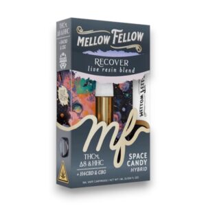 MELLOW FELLOW 1ML LIVE RESIN BLEND CARTRIDGE 6CT BOX -SPACE CANDY