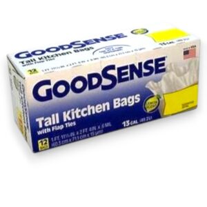 GOODSENSE KITCHEN BAGS 13GAL TALL 12CT