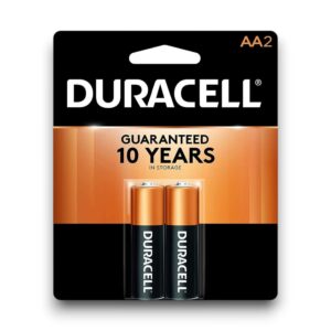 DURACELL AA 2PK MADE IN USA
