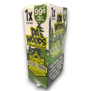 DA WOODS 1/.99 LEAF WRAP 20CT BOX -DIESEL TRAIN