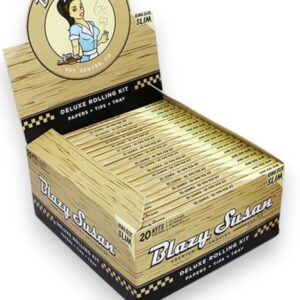 BLAZY SUSAN DELUXE ROLLING KIT KING SIZE UNBLEACHED 20CT