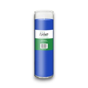 ESSENCE OF NATURE 10OZ BLUE 7DAY CANDLE