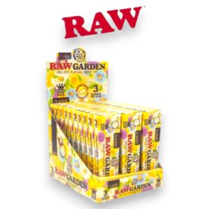 RAW GARDEN CONE KING SIZE 3PK