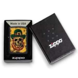 ZIPPO $31.95 EACH LEPRECHAUN SKULL DESIGN