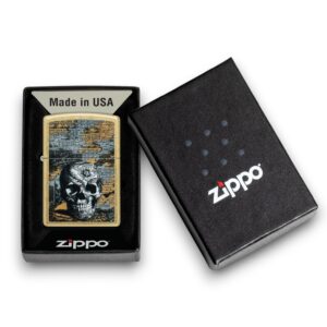 ZIPPO $25.95 EACH FLORAL SKULL