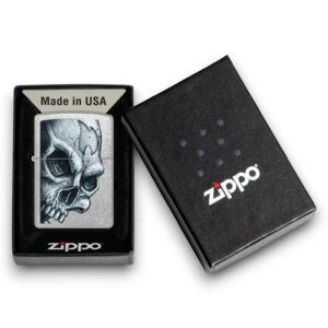 ZIPPO $25.95 EACH SKULL AND FLAME
