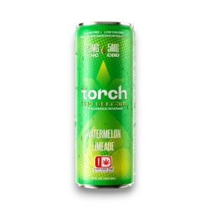 TORCH THC SELTZER 12OZ 4PK CANS - WATERMELON LEMONADE