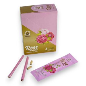 AFGHAN HEMP ROSE PETAL WRAPS  2/25CT
