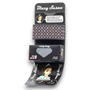 BLAZY SUSAN HIGH ROLLER 8M PINK RICE ROLLING PAPER 50PK