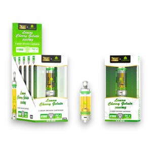 YOCAN X CUREVANA 3000MG KODO LION CARTRIDGE + BATTERY 5CT -LEMON CHERRY GELATO