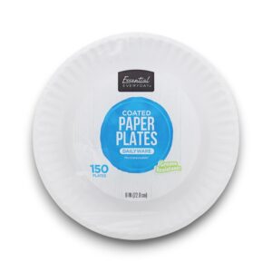 PAPER PLATES 9" 150CT