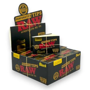 RAW TIP BLACK X-WIDE 1CT