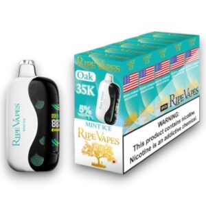 RIPE VAPES OAK 35K PUFF 5CT - MINT ICE