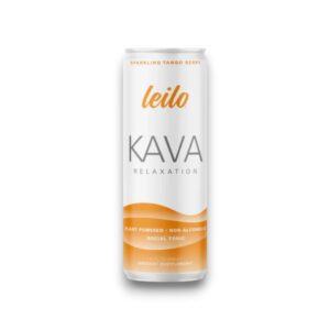 LEILO KAVA 12OZ CAN 12CT -  TANGO BERRY