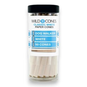 WILD HEMP 1 1/4 CLASSIC WHITE CONES 50CT