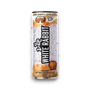 WHITE RABBIT ENERGY 12OZ - ROOT BEER BOTANICAL SELTZER 24CT