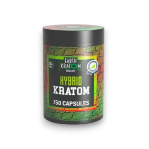 EARTH KRATOM HYBRID 750CT