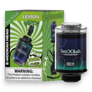 SMOOKAH 100KPUFFS DISPOSABLE EHOOKAH LEMON MINT EACH