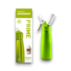 PRIME WHIP CREAM DESPENSER 500ML - GREEN