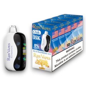 RIPE VAPES OAK 35K PUFF 5CT - BLUE RASPBERRY