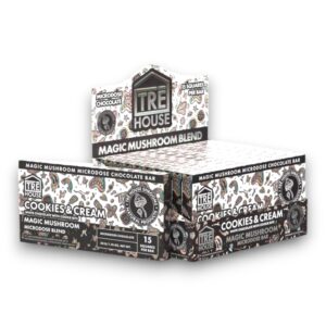 TRE HOUSE MAGIC MUSHROOM CHOCOLATE -COOKIES & CREAM