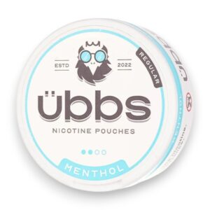 UBBS NICOTINE 6MG MENTHOL 5CT