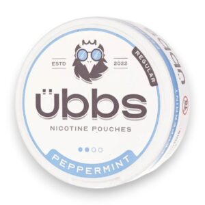 UBBS NICOTINE 6MG PEPPERMINT 5CT