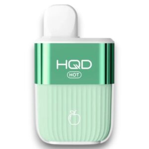HQD HOT 5000 PUFFS  5CT BOX ICE MINT