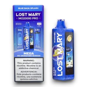 LOST MARY-ELF BAR DISPOSABLE MO-20000 PUFF 5CT -BLUE BAJA SPLASH