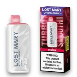 LOST MARY-ELF BAR DISPOSABLE MT-15000 PUFF  5CT-PEACH +