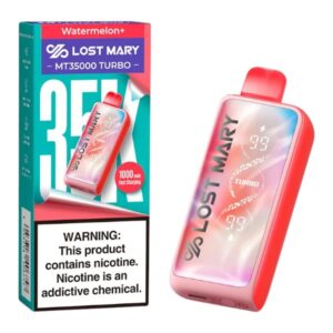 LOST MARY-ELF BAR DISPOSABLE MT-35000 PUFF 5CT -WATERMELON +