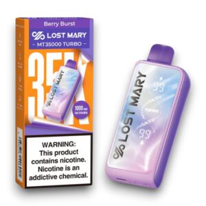 LOST MARY-ELF BAR DISPOSABLE MT-35000 PUFF 5CT -BERRY BURST