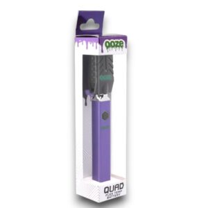 OOZE QUAD FLEX TEMP BATTERY EACH - ULTRA PURPLE