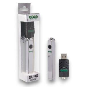 OOZE QUAD FLEX TEMP BATTERY EACH - COSMIC CHROME