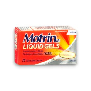 MOTRIN LIQUID GELS 20CT