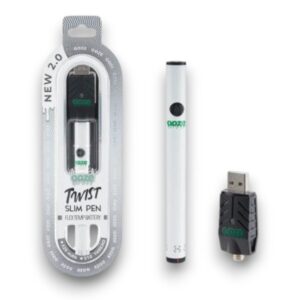 OOZE TWIST SLIM PEN 2.0 BATTERY KIT 320MAH EACH - COSMIC CHROME