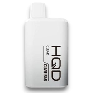 HQD CUVIE BAR 7000 PUFFS  5CT BOX CLEAR