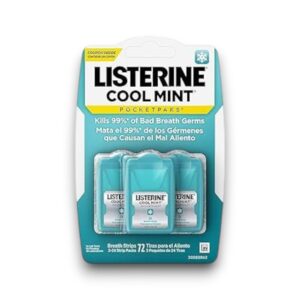 LISTERINE BREATH STRIPS COOL MINT 12CT