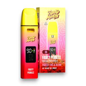 FLYING MONKEY PUREST V4 3GM THC-A DISPOSABLE 5CT -FRUITY PEBBLEZ SATIVA