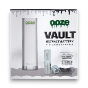 OOZE VAULT EXTRACT BATTERY  EACH -STELLAR SILVER