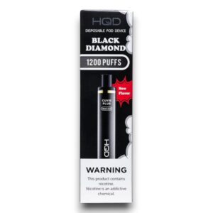 HQD CUVIE PLUS BLACK DIAMOND 1200 PUFFSBOX 6CT