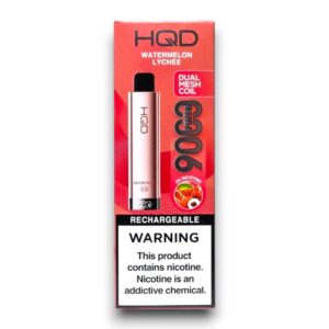 HQD CUVIE 2.0 9000 PUFFS 5% NIC 5CT WATERMELON LYCHEE