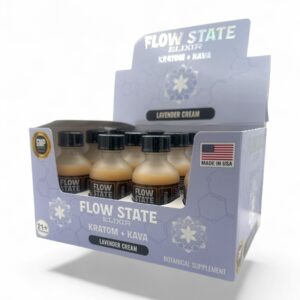 FLOW STATE ELIXIR KRATOM+KAVA LAVENDER 12CT